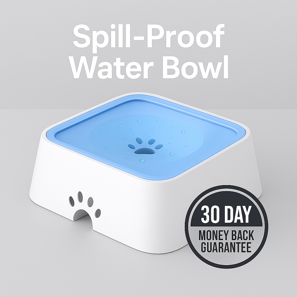 Brizae - SipSafe Water Bowl (Blue)