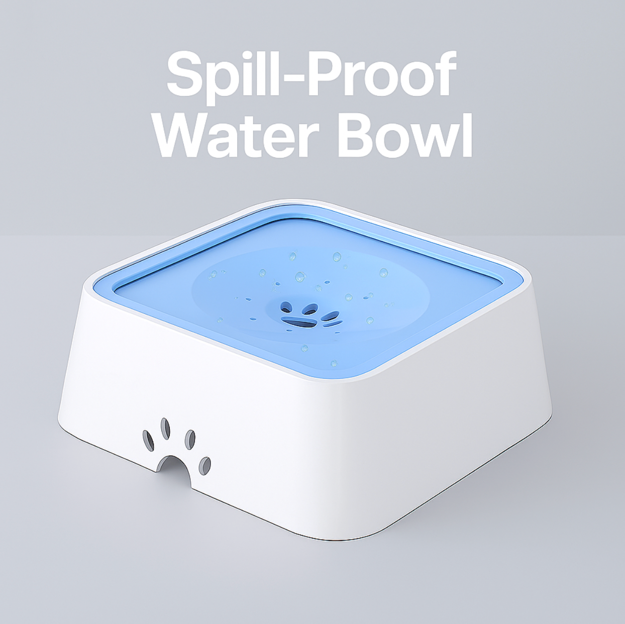 Brizae - SipSafe Water Bowl (Blue)