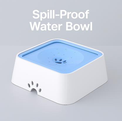 Brizae - SipSafe Water Bowl (Blue)