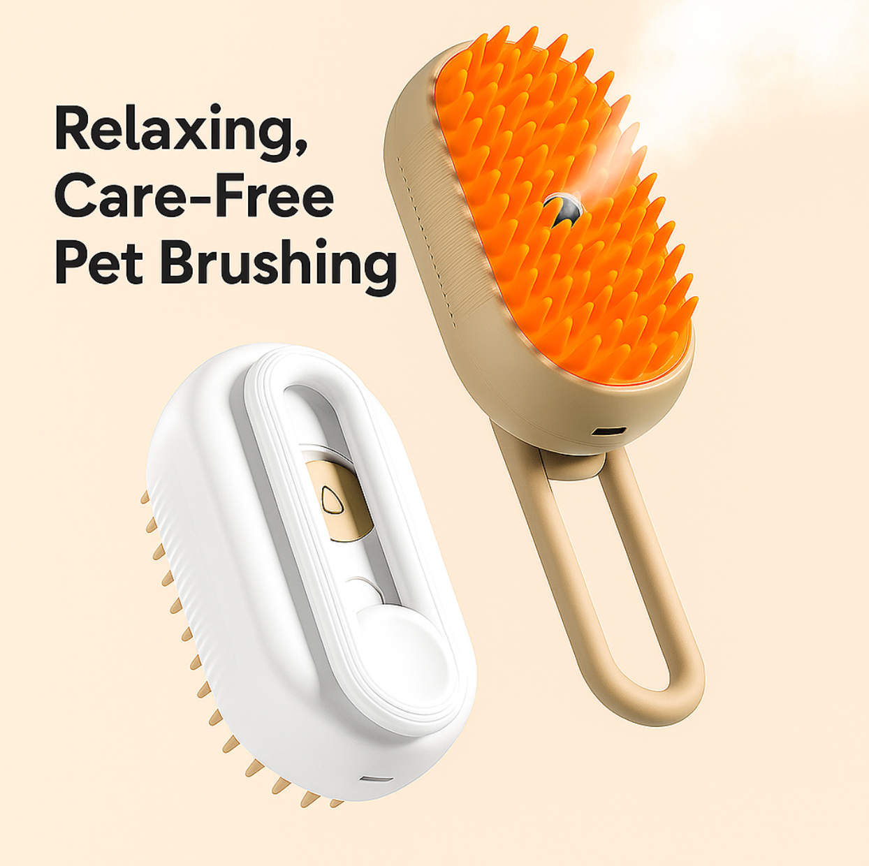 Brizae - SteamClean Pet Brush
